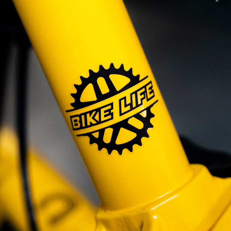 Mountain Biking Helmet - 1pc Bike Life Bike Stickers for