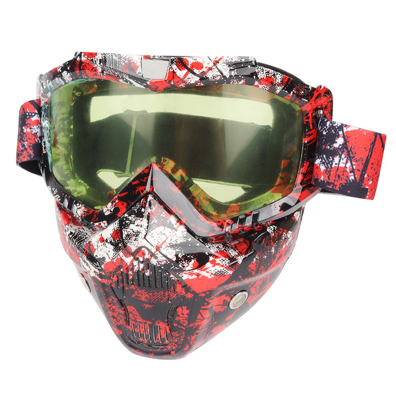 Motorcycle goggles, masks, off - Mountain Biking Helmet 评论和价格
