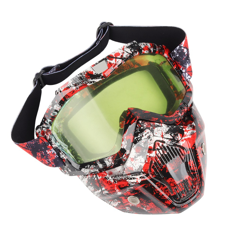 Motorcycle goggles, masks, off - Mountain Biking Helmet 评论和价格