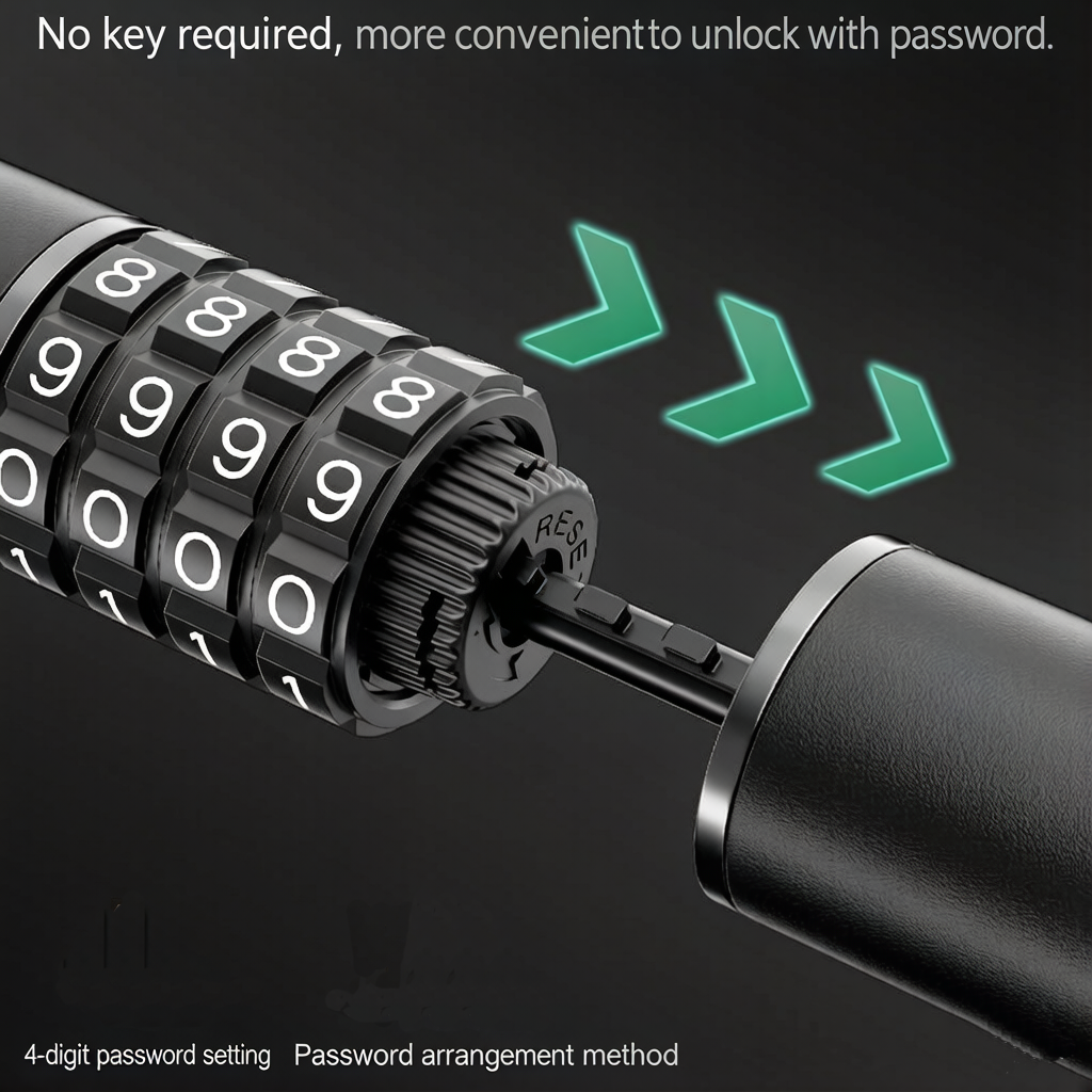 Steel Cable Helmet Lock for Bi - Mountain Biking Helmet 评论和价格