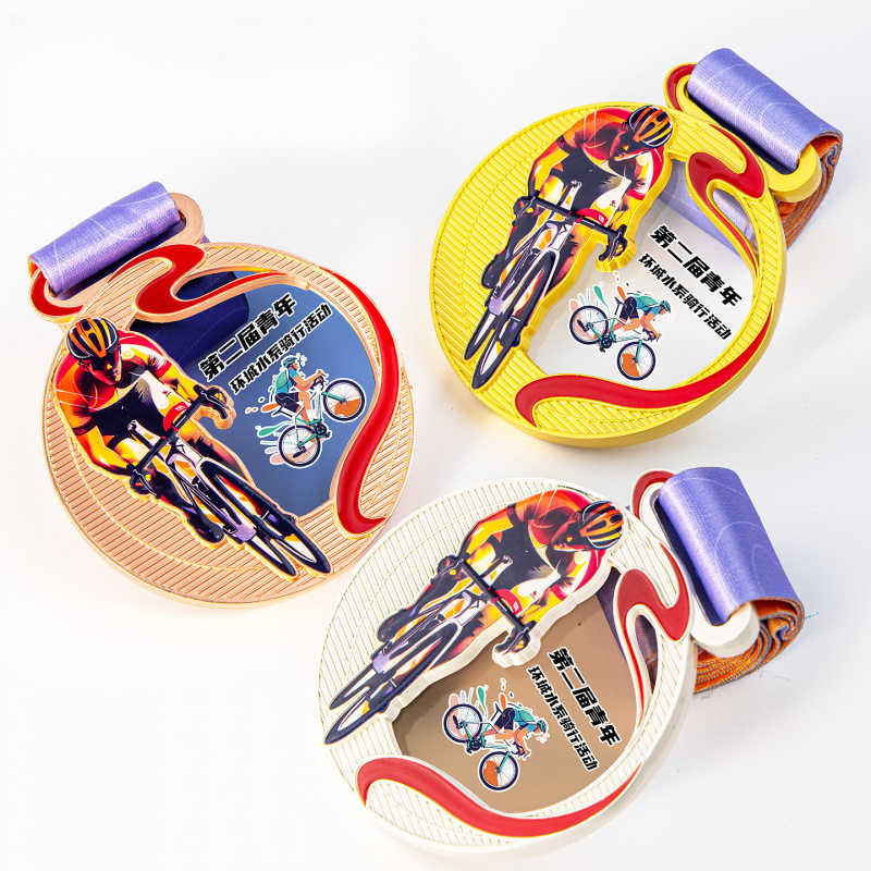 Metal medal, zinc alloy medal, - Mountain Biking Events 评论和价格