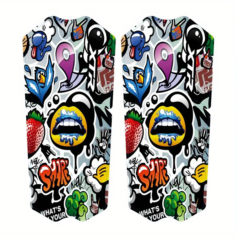 2D Flat Sticker 2pcs/XTR-M9100 - Mountain Biking Helmet 评论和价格