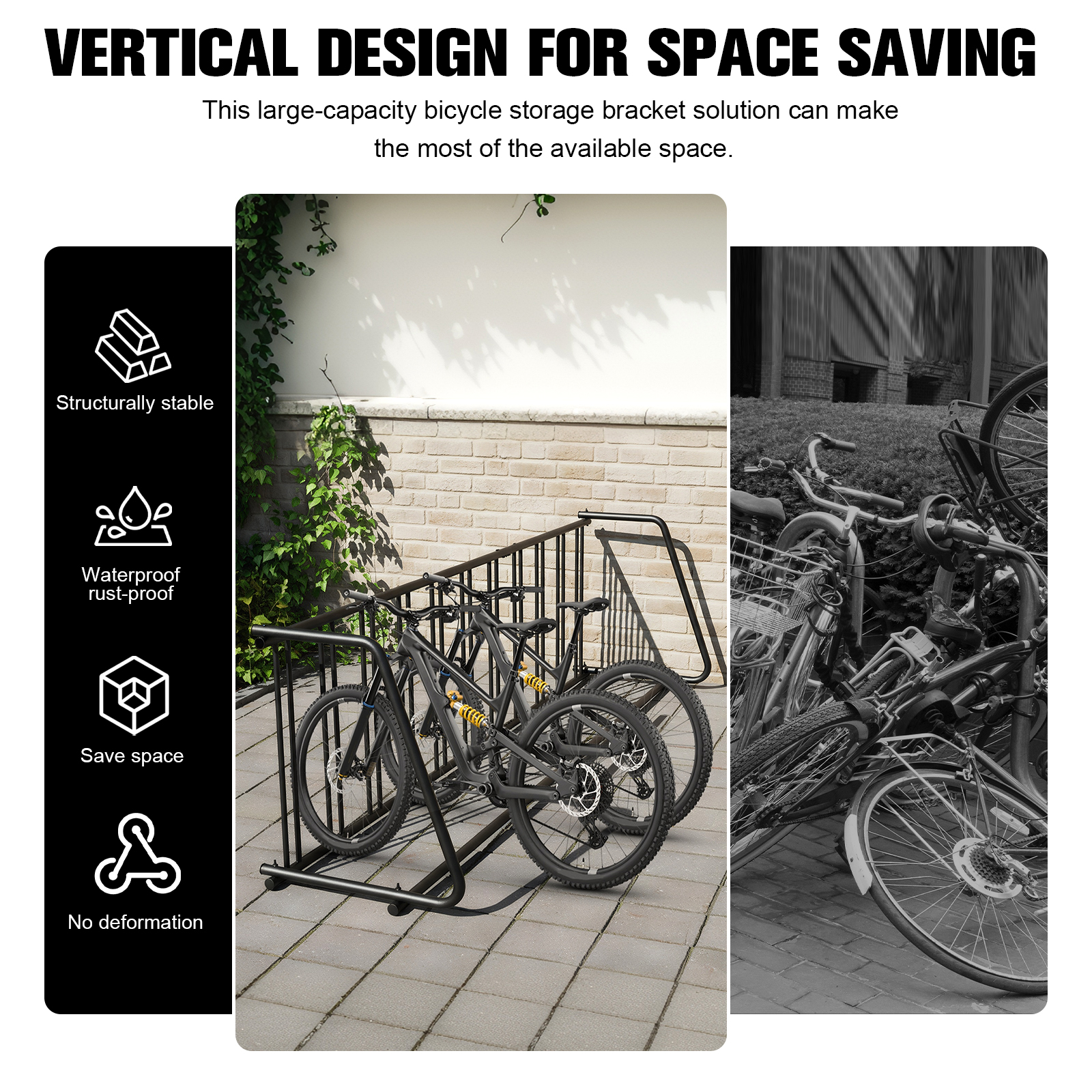 Bicycle Storage Stand Dual Sid - Mountain Biking Events 评论和价格