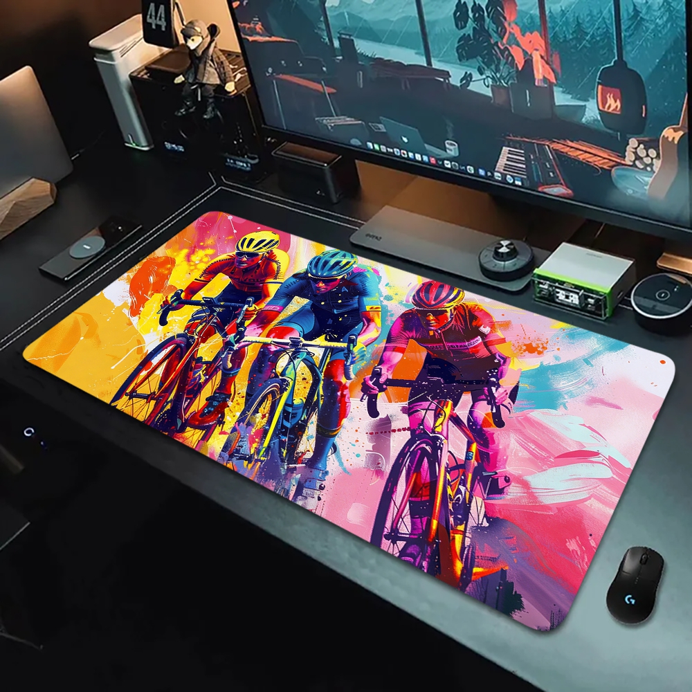 Gaming Mouse Pad 1pc Large Mou - Mountain Biking Game 评论和价格