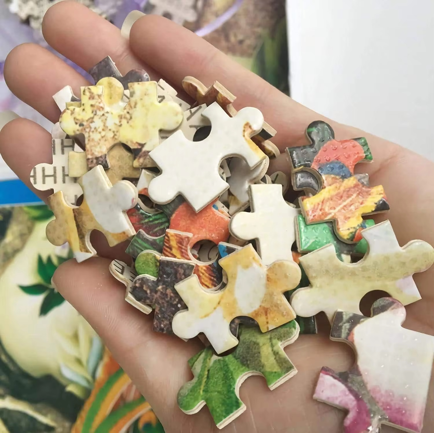 500/1000/1200/2000 PCS Jigsaw  - Mountain Biking Game 评论和价格