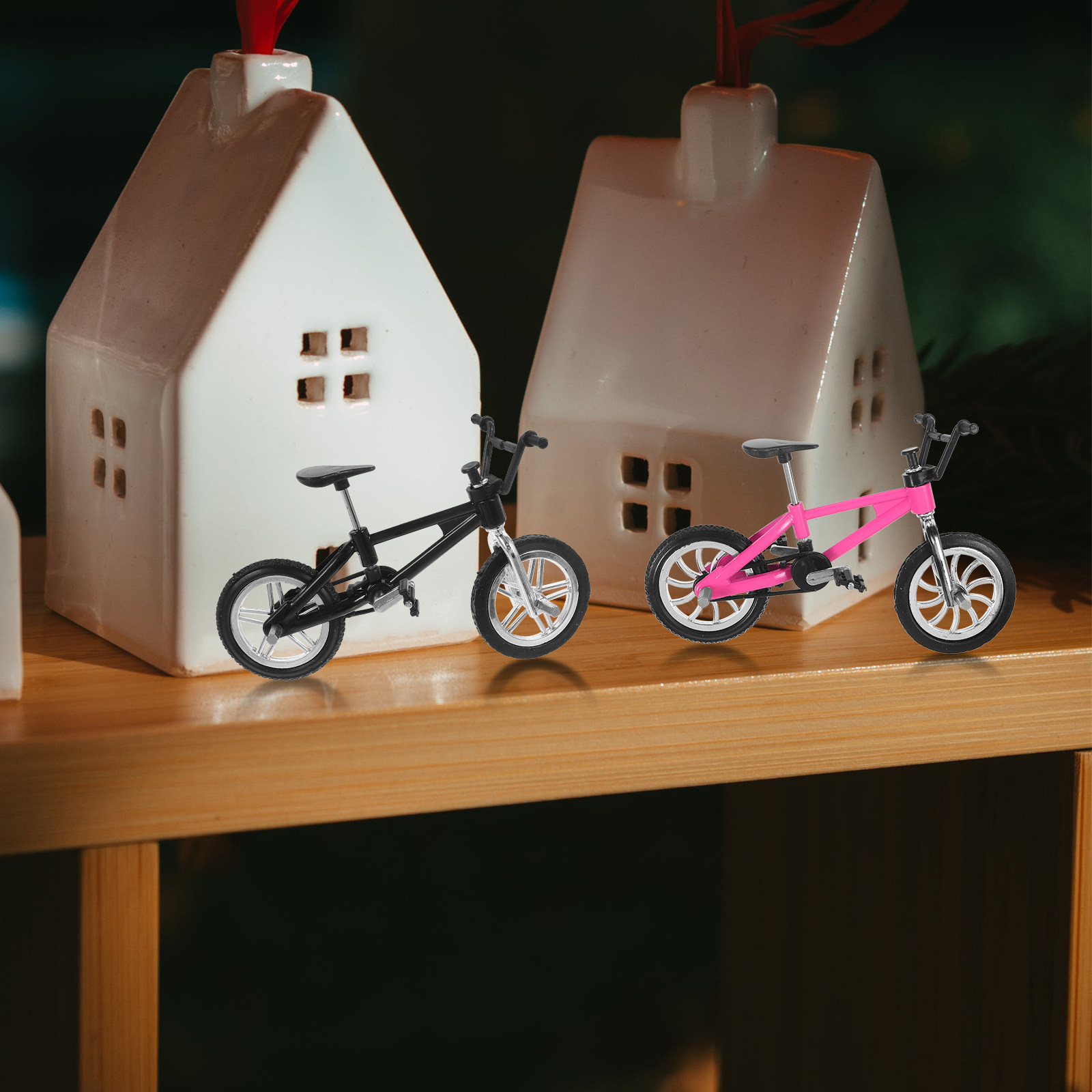 4Pcs Simulation Mini Bike Mode - Mountain Biking Game 评论和价格