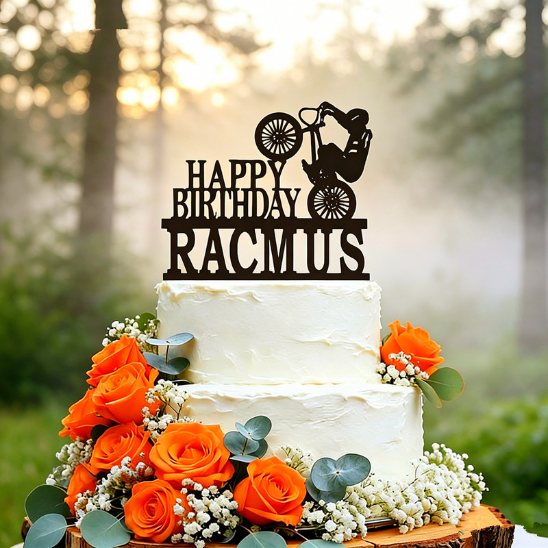 Custom Bicycle Birthday Cake T - Mountain Biking Events 评论和价格