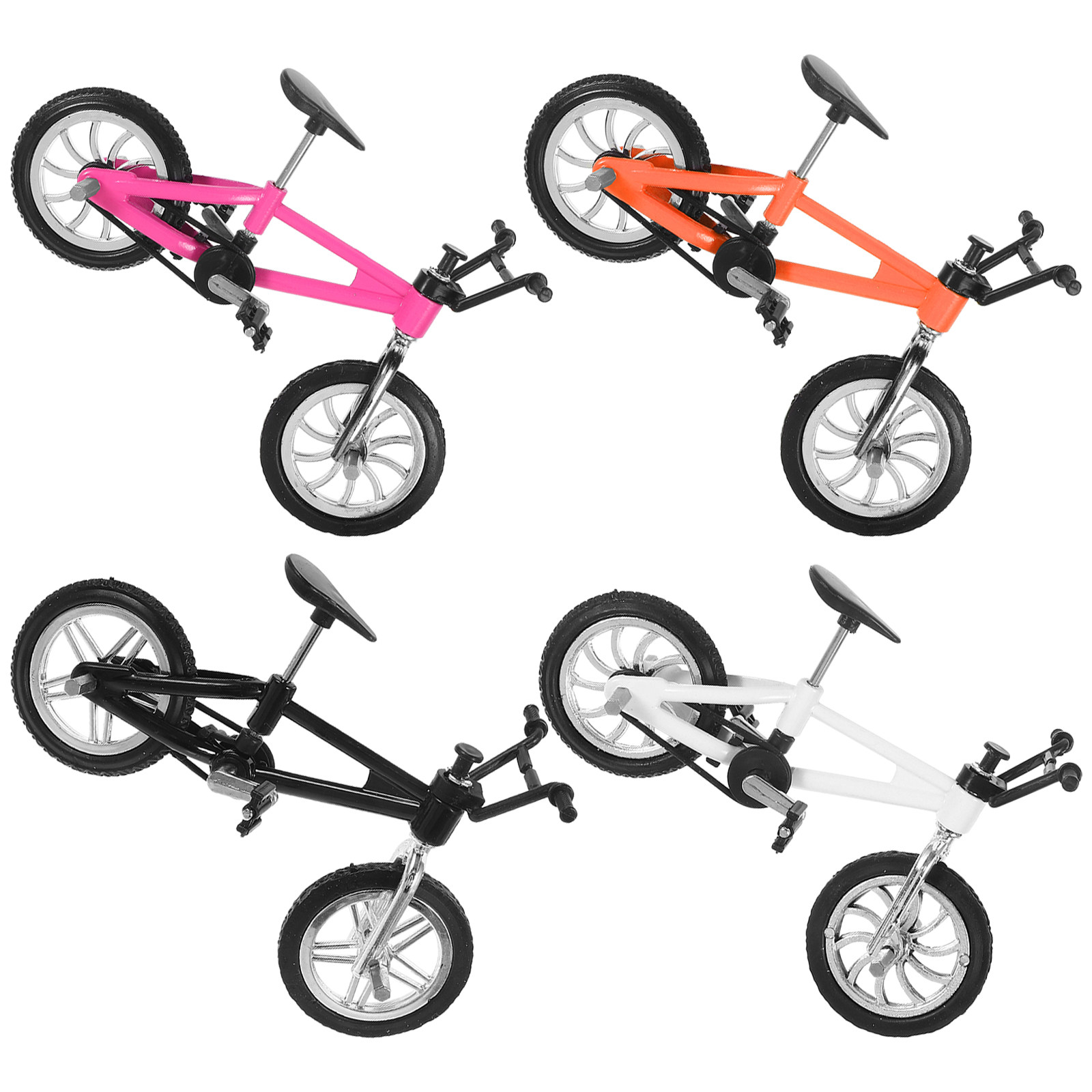 4Pcs Simulation Mini Bike Mode - Mountain Biking Game 评论和价格