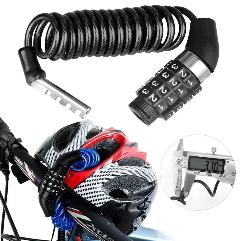 4-digit password anti-theft co - Mountain Biking Helmet 评论和价格